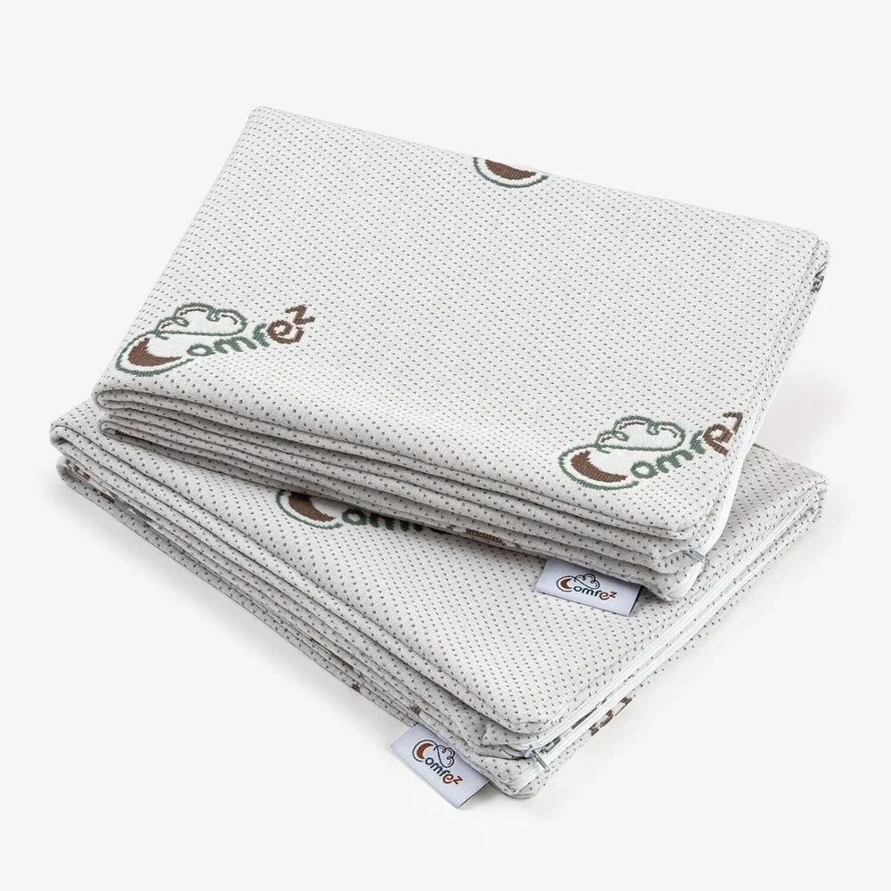ComfEz Memory Foam Pillow Cover with Cooling Gel Pad Insert